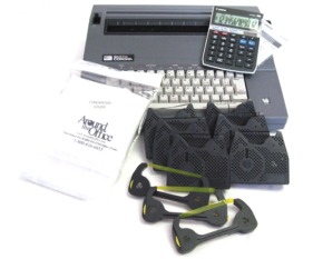 Smith Corona typewriter combo package